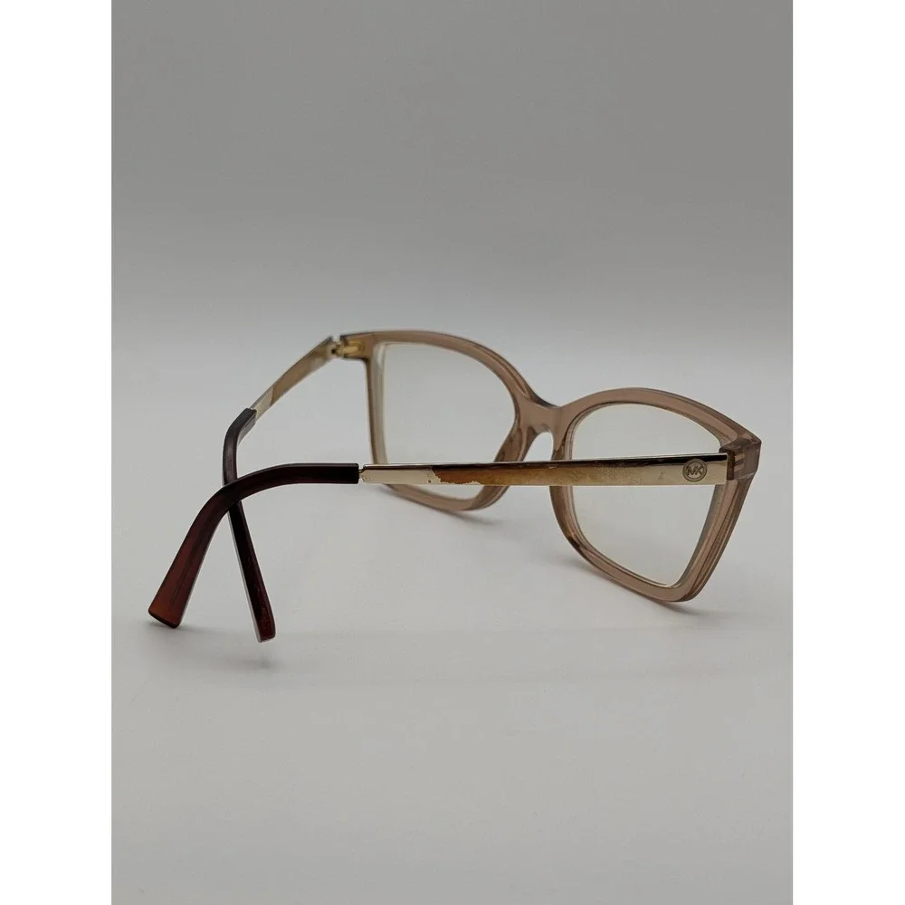 Michael Kors MK4058 Caracas Cat Eye Eyeglasses Taupe Gold 54-17-135